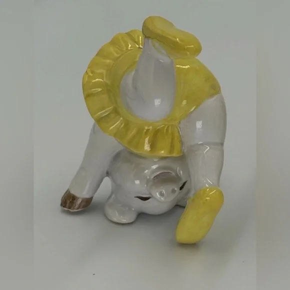 FITZ AND FLOYD TUMBLING BALLERINA PIGS VINTAGE 1979 Lot Of 4 Hand Painted - Picture 3 of 10